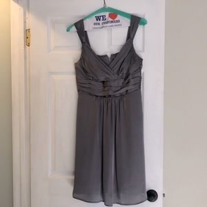 Gray dress - semi formal